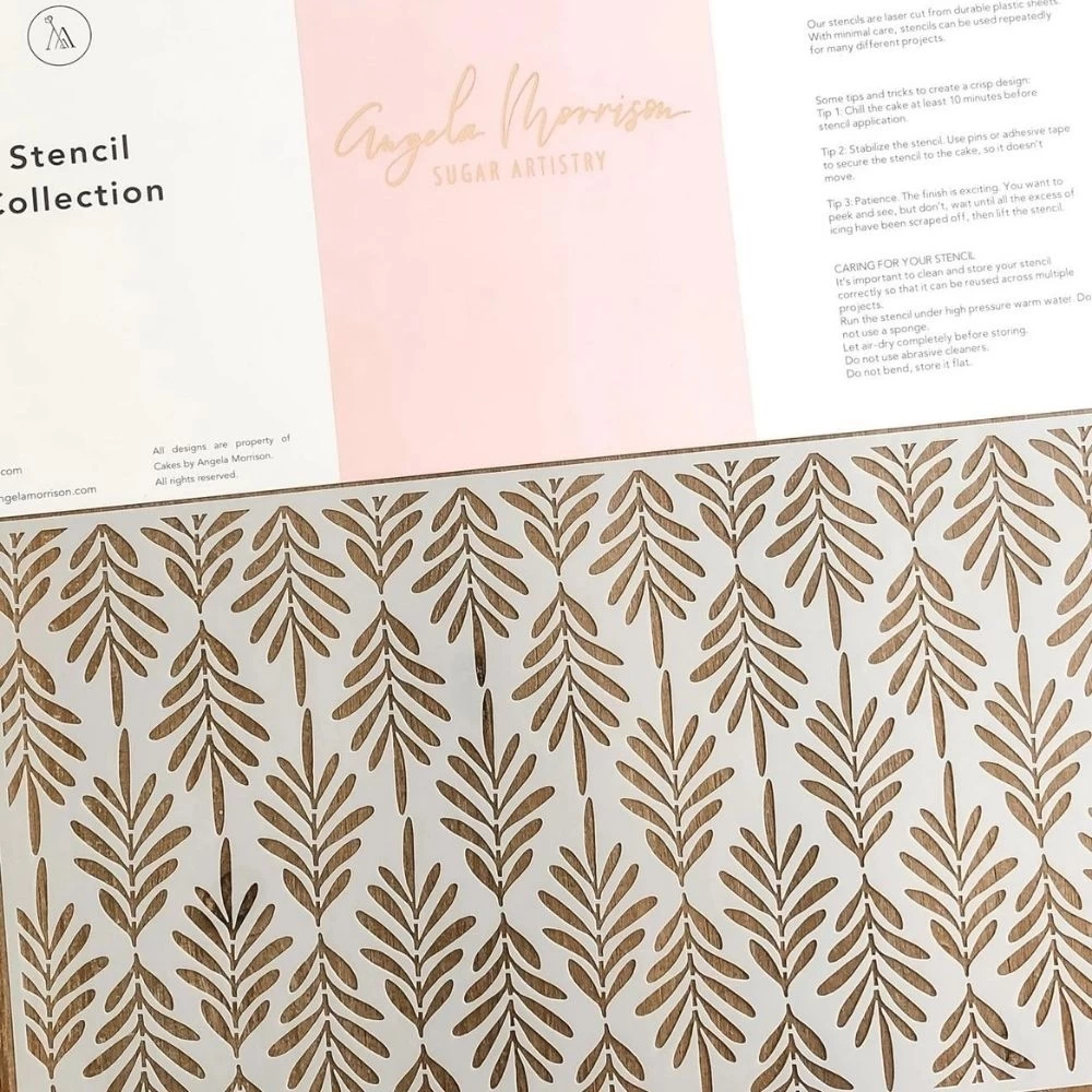 Angela Morrison Palmera - Botanical Stencil Collection 5 Angela Morrison Palmera - Botanical Stencil Collection - Image 5