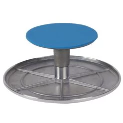 Ateco Tall 12" Round Stainless Steel Turntable -Selected Baking Supplies Store ateco tall 12 round stainless steel turntable p11413 31855 image