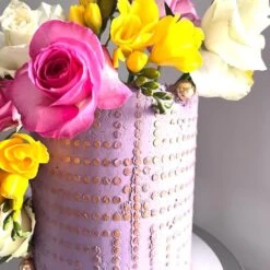 Alternative view of Belsize Cakes Digital Calm Cake Stencil
