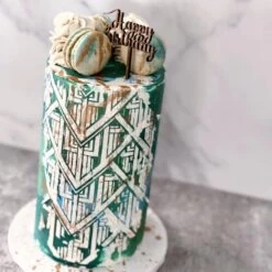 Alternative view of Belsize Cakes Opulence Cake Stencil
