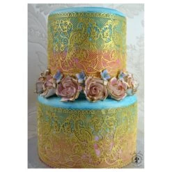 Alternative view of Cake Lace Fantasia - 3D Lace Strip Mat