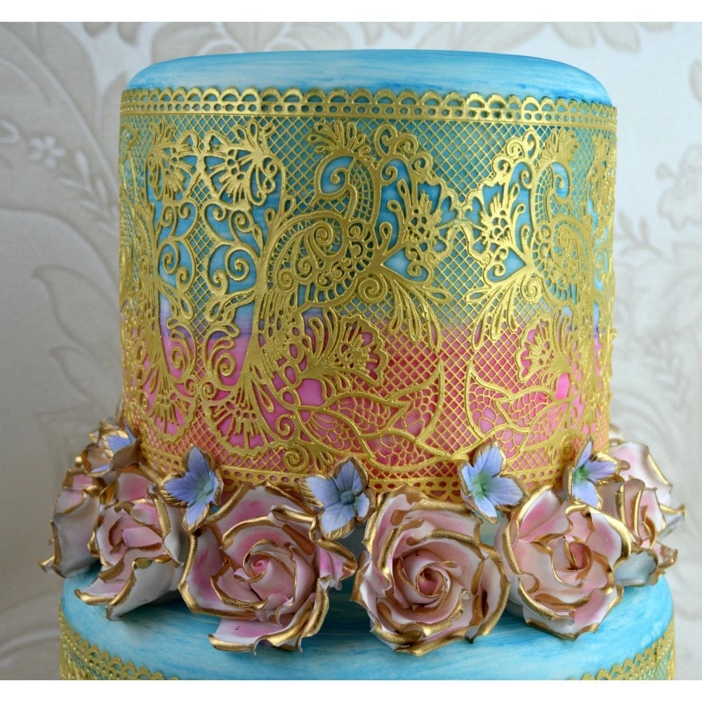 Cake Lace Fantasia - 3D Lace Strip Mat 5 Cake Lace Fantasia - 3D Lace Strip Mat - Image 5
