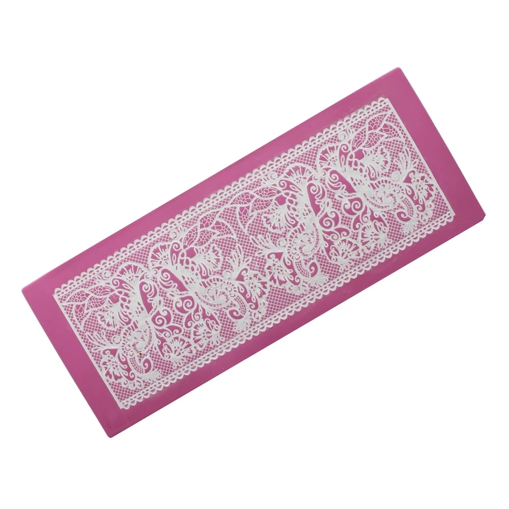 Cake Lace Fantasia - 3D Lace Strip Mat 1 Cake Lace Fantasia - 3D Lace Strip Mat