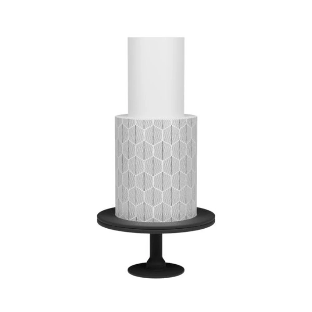 Caking It Up Quill Mesh Cake Stencil 3 Caking It Up Quill Mesh Cake Stencil - Image 3