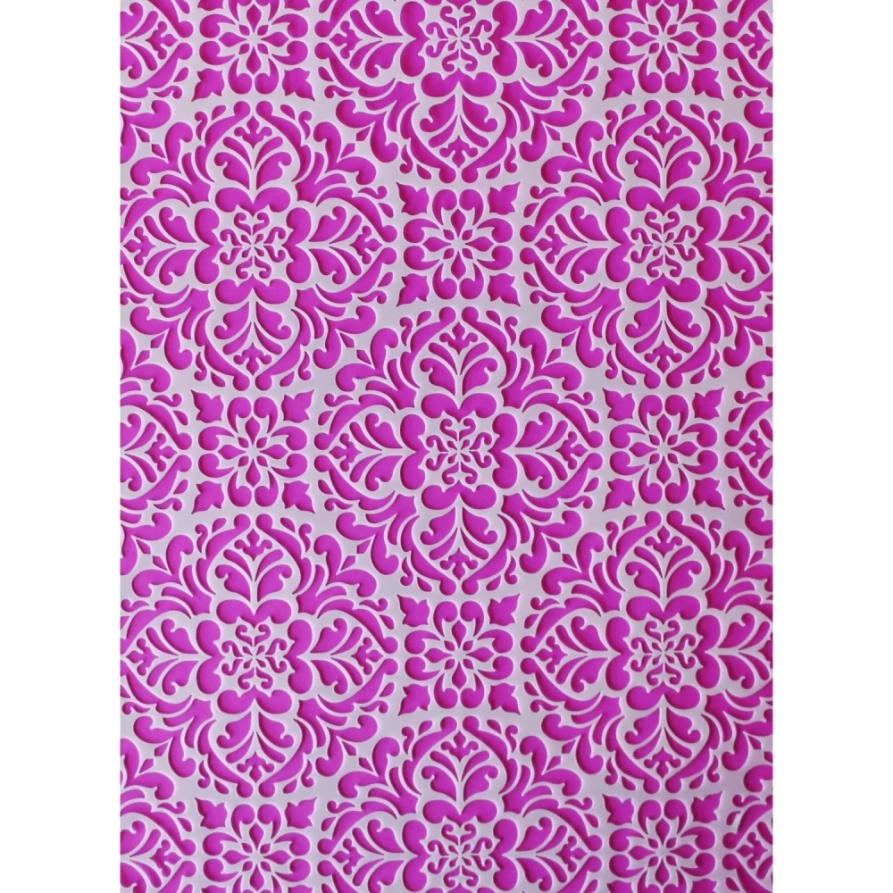 Caking It Up Scarlet Acrylic Cake Stencil 5 Caking It Up Scarlet Acrylic Cake Stencil - Image 5