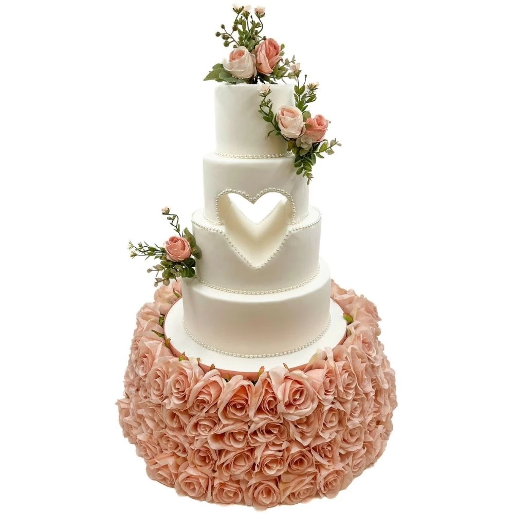 Celebration Cake Stands 13" Azahara Flower Cake Stand 2 Celebration Cake Stands 13" Azahara Flower Cake Stand - Image 2