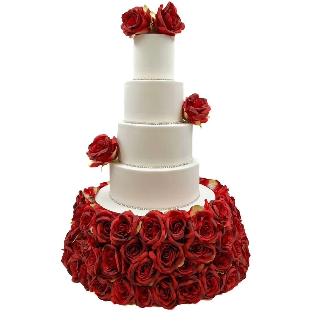 Celebration Cake Stands 13" Azahara Flower Cake Stand 3 Celebration Cake Stands 13" Azahara Flower Cake Stand - Image 3