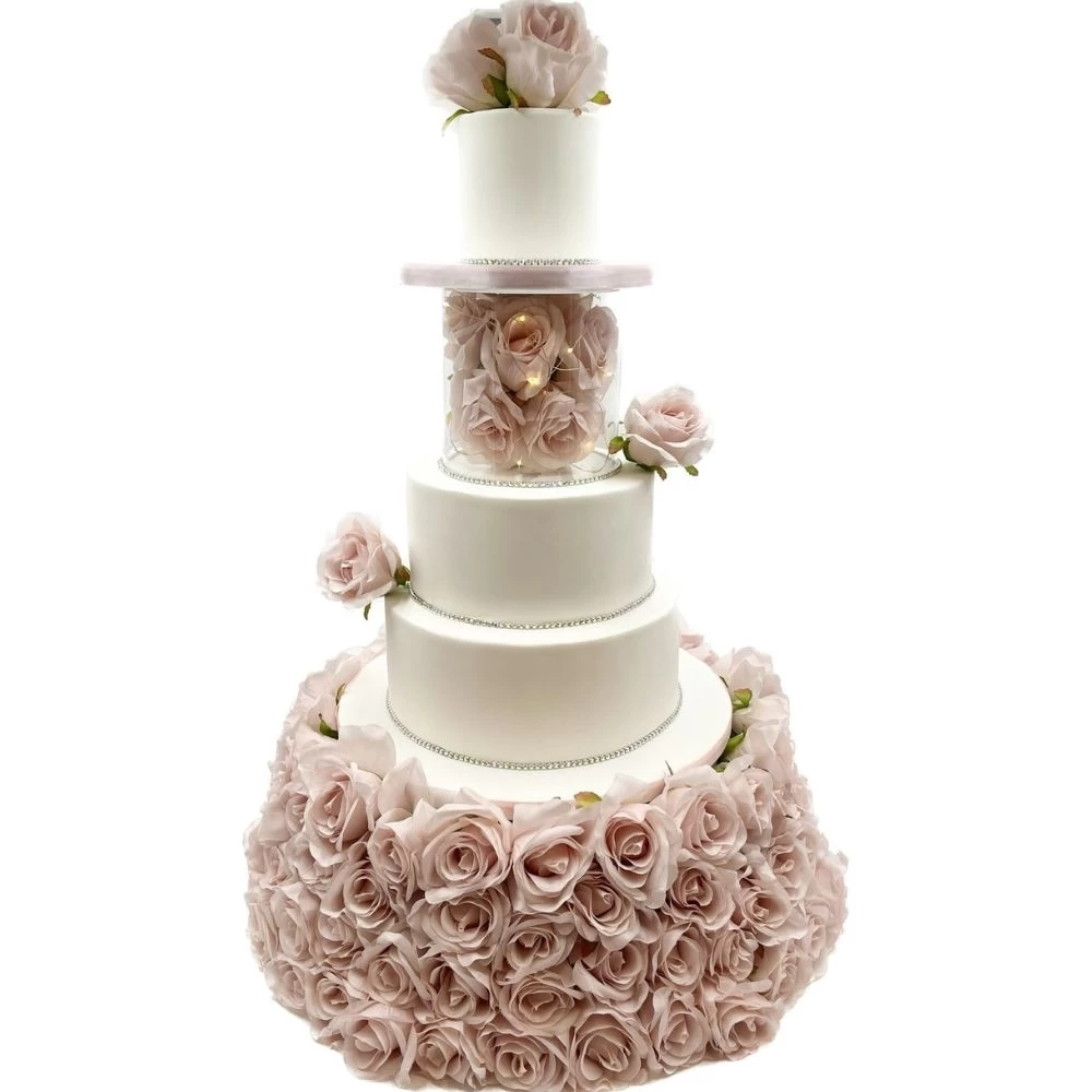 Celebration Cake Stands 13" Azahara Flower Cake Stand 6 Celebration Cake Stands 13" Azahara Flower Cake Stand - Image 6