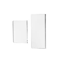 Choctastique Small And Medium - Clear Cake Scrapers Set