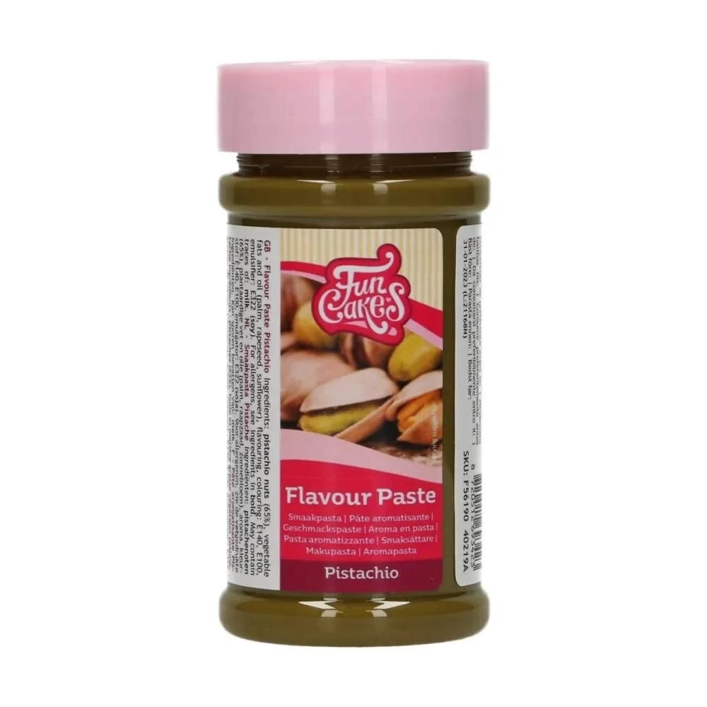 FunCakes Pistachio Flavour Paste 80g 1 FunCakes Pistachio Flavour Paste 80g