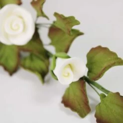 Hamilworth Ivory Peace Rose & Rosebud Trail Flower Spray - Medium 5 Hamilworth Ivory Peace Rose & Rosebud Trail Flower Spray - Medium -Selected Baking Supplies Store hamilworth ivory peace rose rosebud trail flower spray medium p18574 79872 image