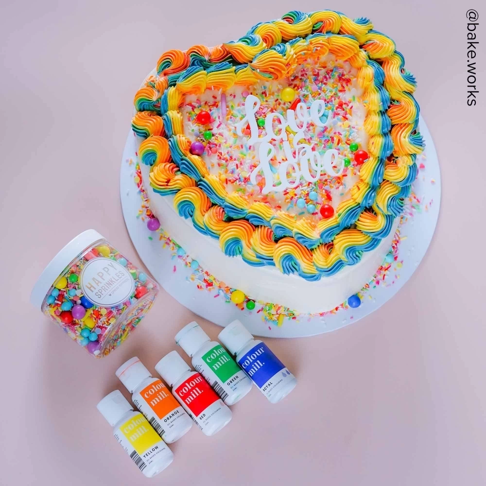 Happy Sprinkles #spreadlove Sprinkles 180g 4 Happy Sprinkles #spreadlove Sprinkles 180g - Image 4
