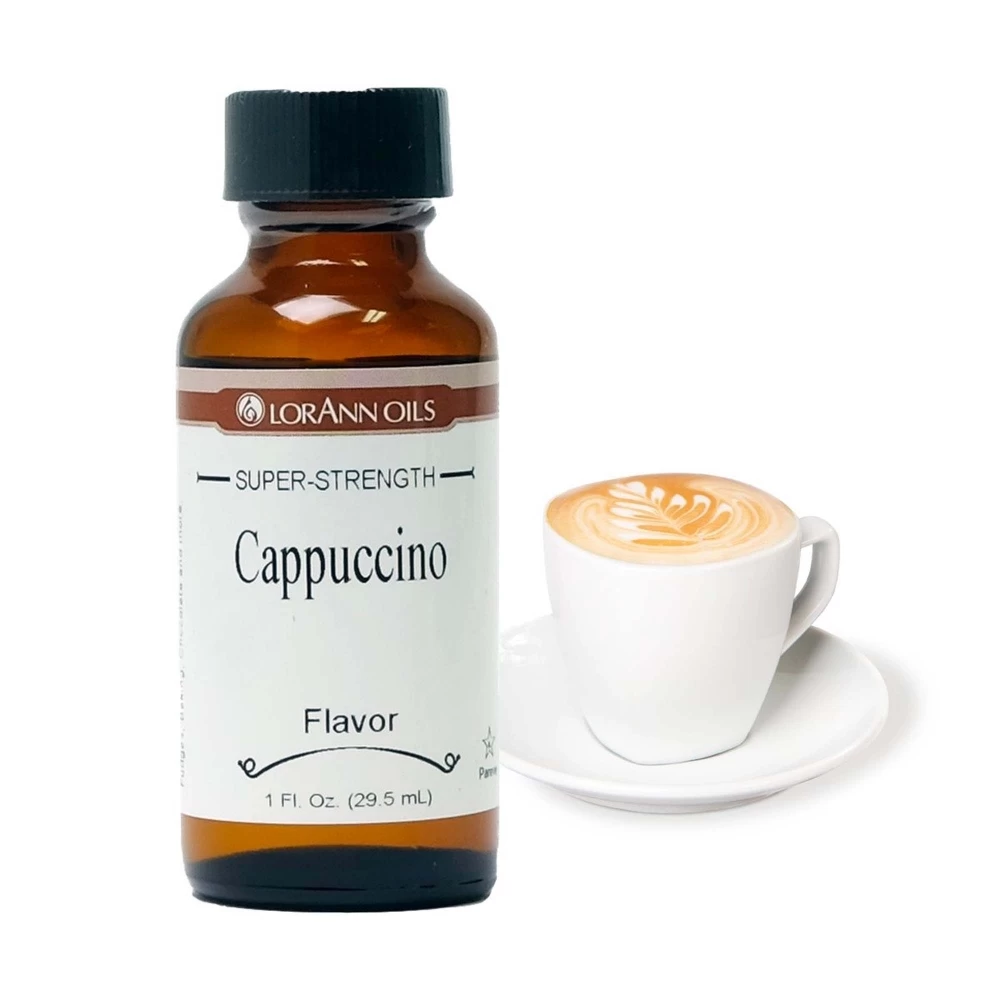 LorAnn Cappuccino Food Flavouring Oil - 1oz 1 LorAnn Cappuccino Food Flavouring Oil - 1oz