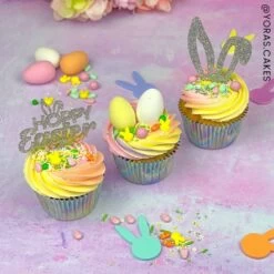 Make A Wish Easter Cupcake Toppers Set Of 6 5 Make A Wish Easter Cupcake Toppers Set Of 6 -Selected Baking Supplies Store make a wish easter cupcake toppers set of 6 p15246 75663 image