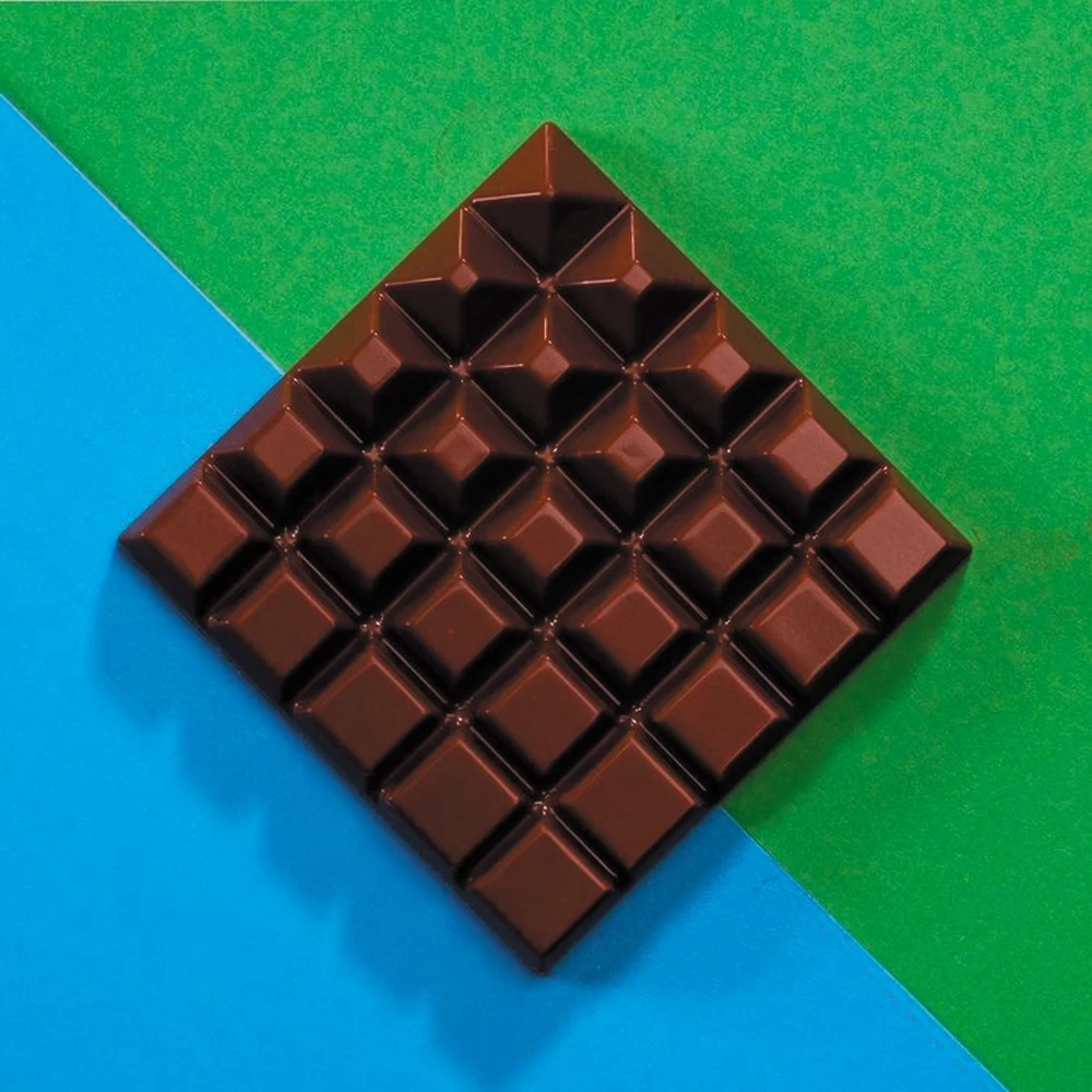 Martellato Square Tablet Polycarbonate Chocolate Mould 2 Martellato Square Tablet Polycarbonate Chocolate Mould - Image 2