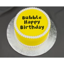 Alternative view of Marvelous Molds Happy Birthday Bubble Flexabet Onlay