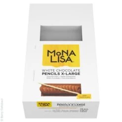 Mona Lisa Rubens White Chocolate Pencils - 115 Pieces