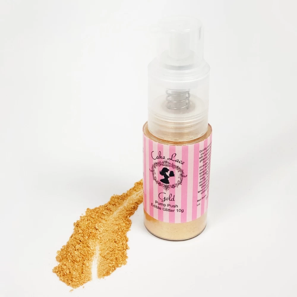 Cake Lace Set Of 3 Pump Push Edible Glitter 5 Cake Lace Set Of 3 Pump Push Edible Glitter - Image 5