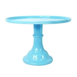Simply Making Blue 11.5 Inch Round Cake Stand