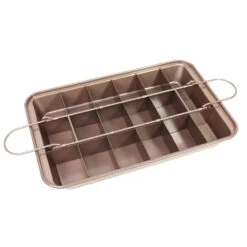 Simply Making Brownie Tin With Dividers