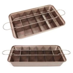 Simply Making Brownie Tin With Dividers 11 Simply Making Brownie Tin With Dividers -Selected Baking Supplies Store simply making brownie tin with dividers p14225 56396 image