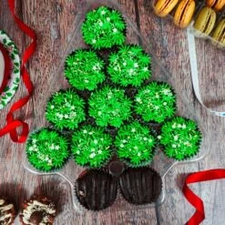 Simply Making Christmas Tree Platter - Holds 12 16 Simply Making Christmas Tree Platter - Holds 12 -Selected Baking Supplies Store simply making christmas tree platter holds 12 p10874 47023 image