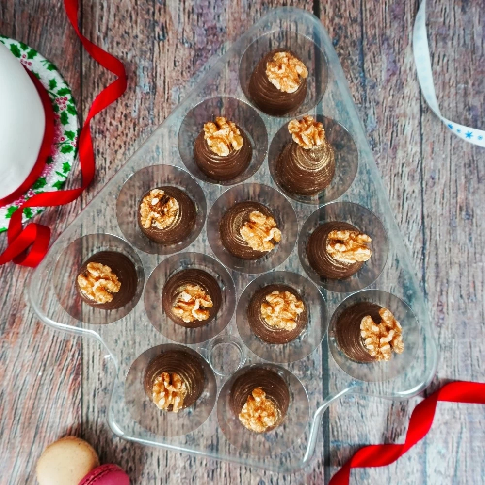 Simply Making Christmas Tree Platter - Holds 12 5 Simply Making Christmas Tree Platter - Holds 12 - Image 5
