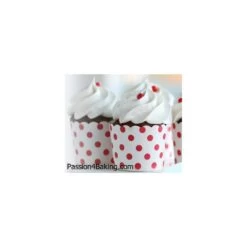 Alternative view of Simply Making Red Spot Polka Dot Cupcake Cases X 100