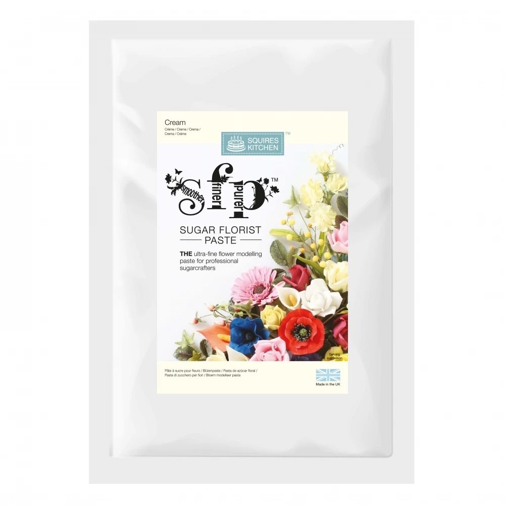 Squires Kitchen Cream Sugar Florist Paste 1 Squires Kitchen Cream Sugar Florist Paste