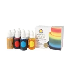 Alternative view of Sugarflair Alcohol Free Airbrush Colour Collection - Set Of 8 Colours