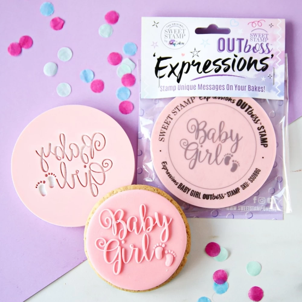 Sweet Stamp Baby Girl - OUTboss Expressions Stamp 1 Sweet Stamp Baby Girl - OUTboss Expressions Stamp