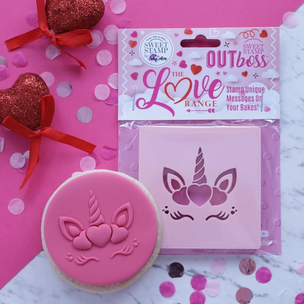 Sweet Stamp Heart Unicorn - OUTboss Love 1 Sweet Stamp Heart Unicorn - OUTboss Love