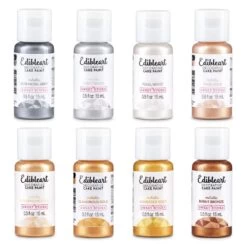 Sweet Sticks Metallic Edible Art Paint - Set Of 8