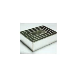 The Cake Decorating Co. Set Of 4 Tier Rectangle Sheet Baking Tins