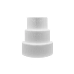 Simply Making Set Of 5 Inch Deep Round Cake Dummies - 6", 8" & 10"