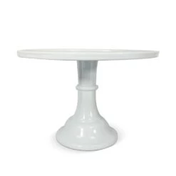 The Cake Decorating Co. White 11.5 Inch Round Cake Stand