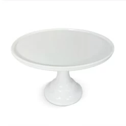 Alternative view of The Cake Decorating Co. White 11.5 Inch Round Cake Stand