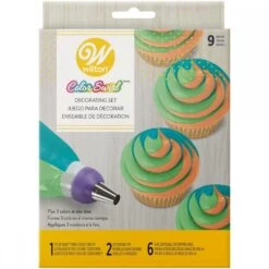 Wilton ColorSwirl Tri-Color Coupler Set Of 9