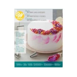 Wilton How To Decorate Cakes & Desserts Kit 11 Wilton How To Decorate Cakes & Desserts Kit -Selected Baking Supplies Store wilton how to decorate cakes desserts kit p15206 68786 image