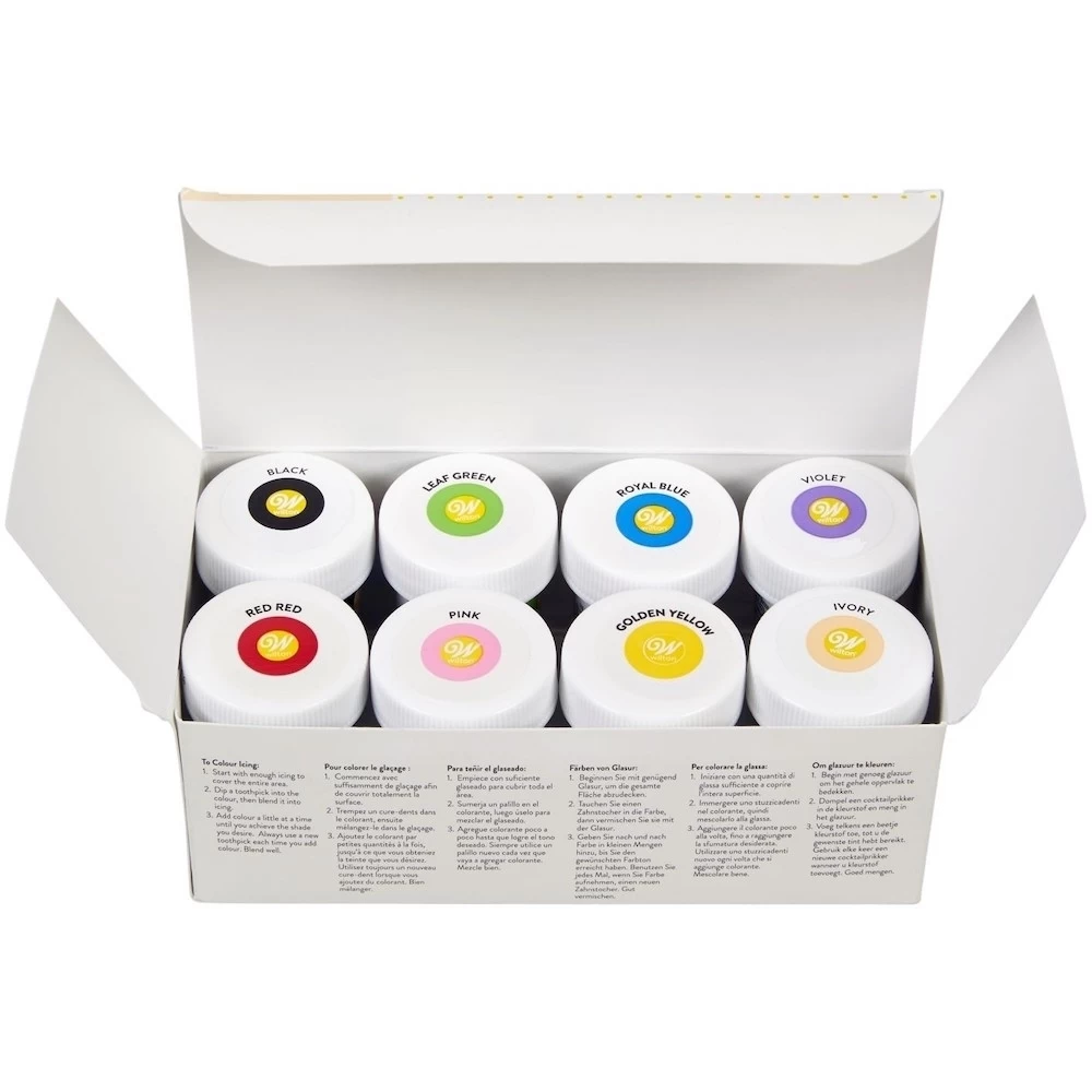 Wilton Icing Colour Set Of 8 3 Wilton Icing Colour Set Of 8 - Image 3